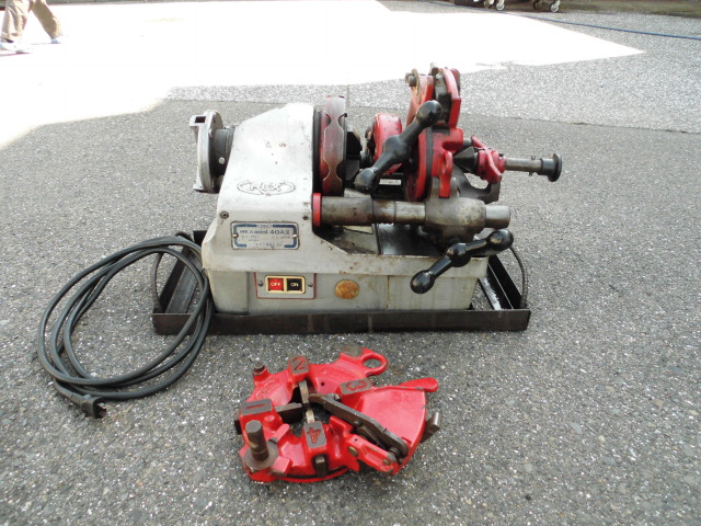 レッキス  ねじ切り機 工具 買取致しました！