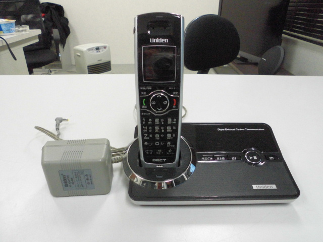 ユニデン コードレス留守番電話 家電製品 買い取り致しました。岐阜 大垣 買取専門店 高価買取