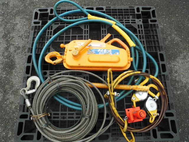 チルホール 手動ウィンチ 工具 買取致しました。岐阜 大垣 買取専門店 高価買取