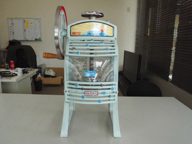 初雪 かき氷機 厨房機器 買取致しました！岐阜 大垣 買取専門店 高価買取