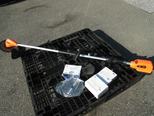 山善  充電式刈払機 農機具 買取致しました。岐阜 大垣 買取専門店 高価買取