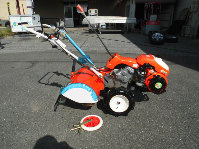 耕運機 クボタ  農機具買取致しました。岐阜 大垣 買取専門店 高価買取