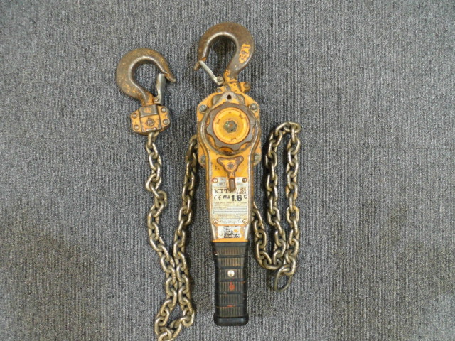 ＫＩＴＯ レバーブロック 工具買取致しました。 買取専門店 高価買取 リサイ