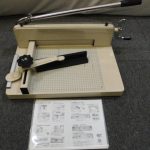 大型裁断機 事務用品買取致しました。岐阜 大垣 買取専門店 高価買取 リサイ