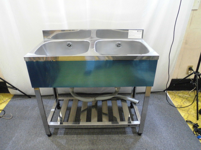 アズマ 2層シンク 厨房機器買取致しました。岐阜 大垣 買取専門店 高価買取 リサイ