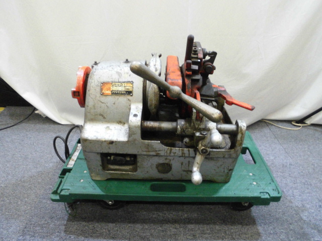 アサダ ねじ切りマシン 工具買取致しました。