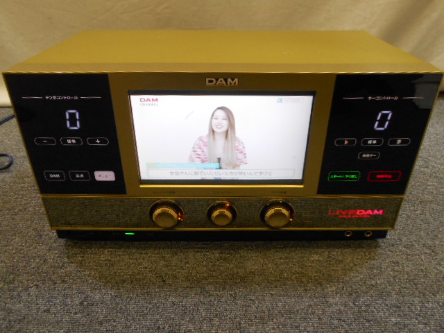 カラオケ機器 DAM-XG5000G 家電製品買取致しました。
